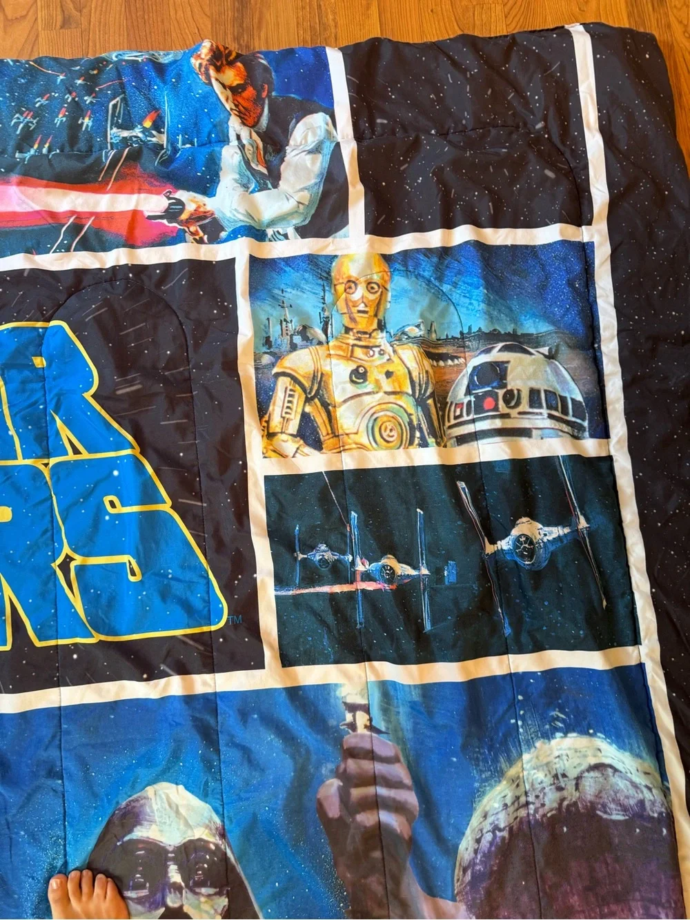 90s Vintage Star Wars Reversible Comforter – Twin/Full